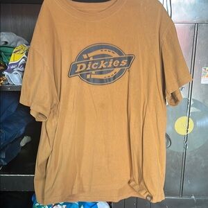Dickies Brown Short Sleeve Tee with Iconic Logo